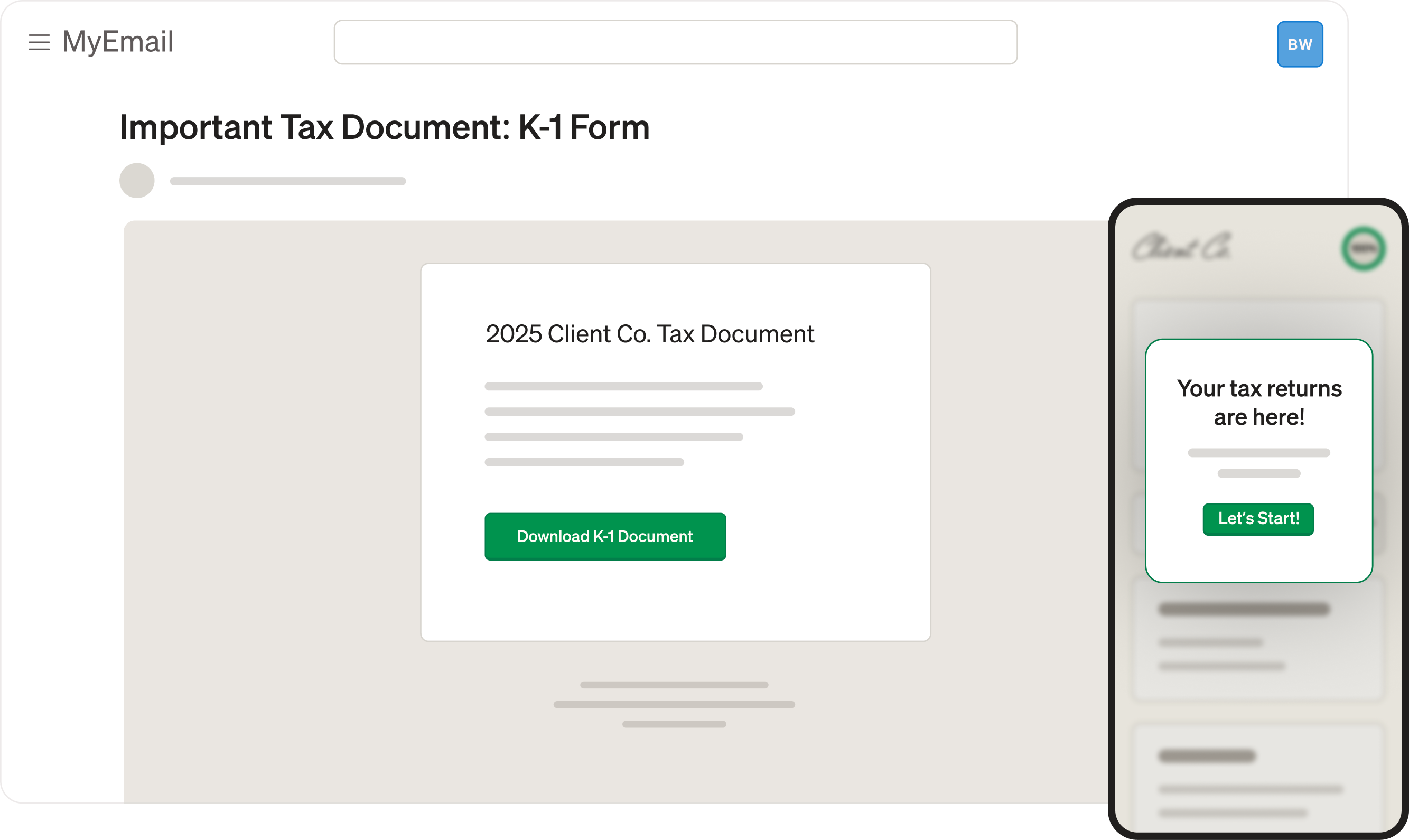 Truss K-1 distribution workflow